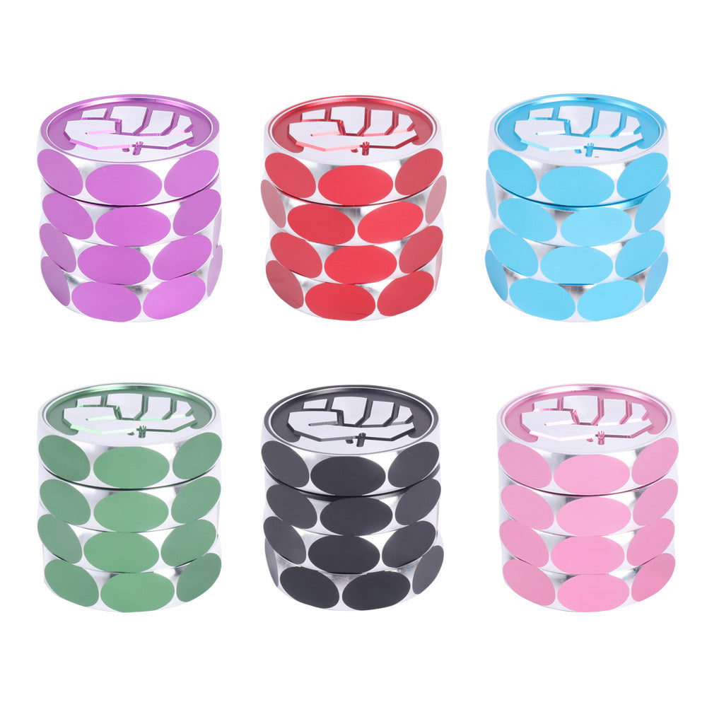 Aluminum Alloy Metal Herb Grinder Curved Fist Cover