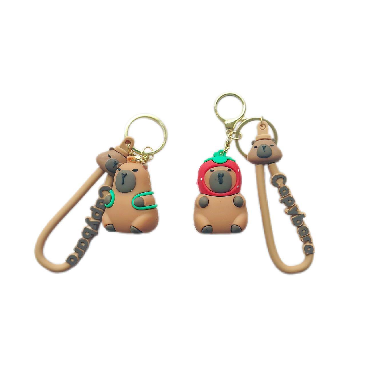 Capybara Keychain