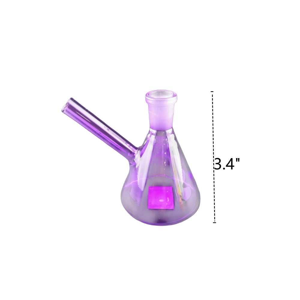 3.4 Inch Glass Beaker Water Pipes with 14mm Female Joint Oil Burner Bowl