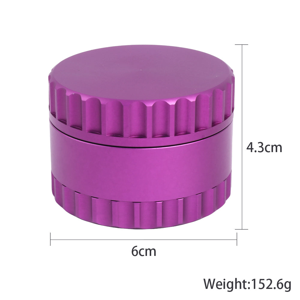 Jagged Cover Aluminum Alloy Herb Grinder-3 Sizes