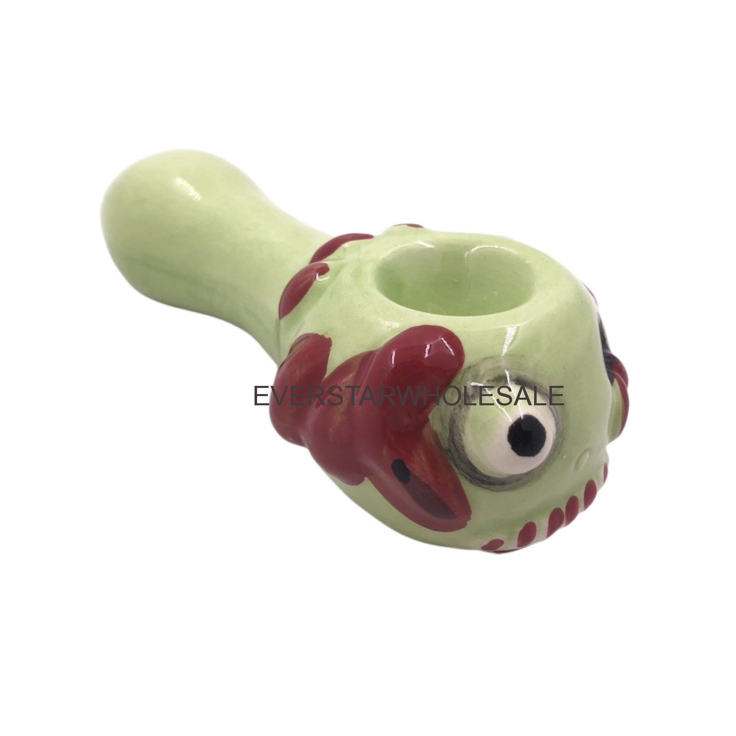 4.75" Ghost Ceramic Hand Pipe