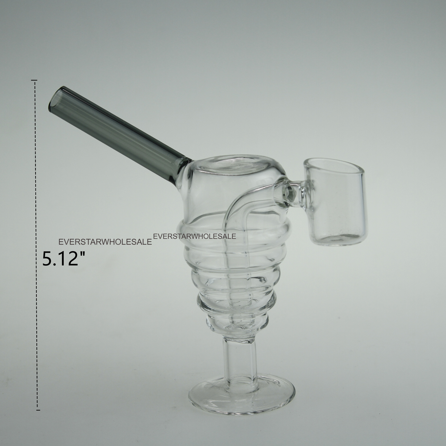 5.12" ice cream mini glass oil dab rig