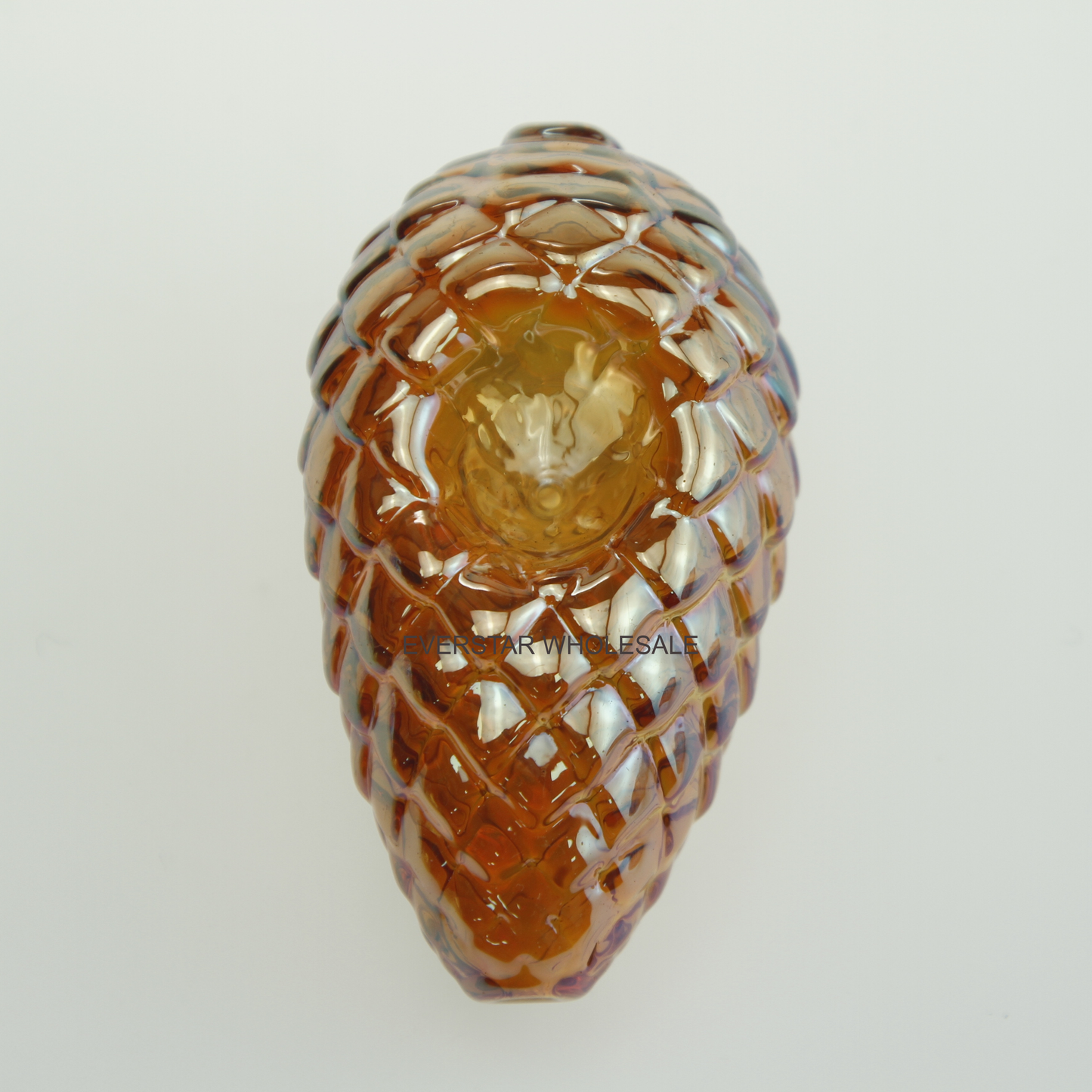 3.75" Pine Cone Glass Hand Pipe