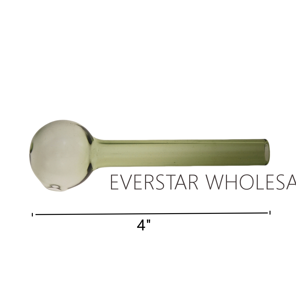 4 inch Colored Glass Oil Burner Pipes-Pack of 12