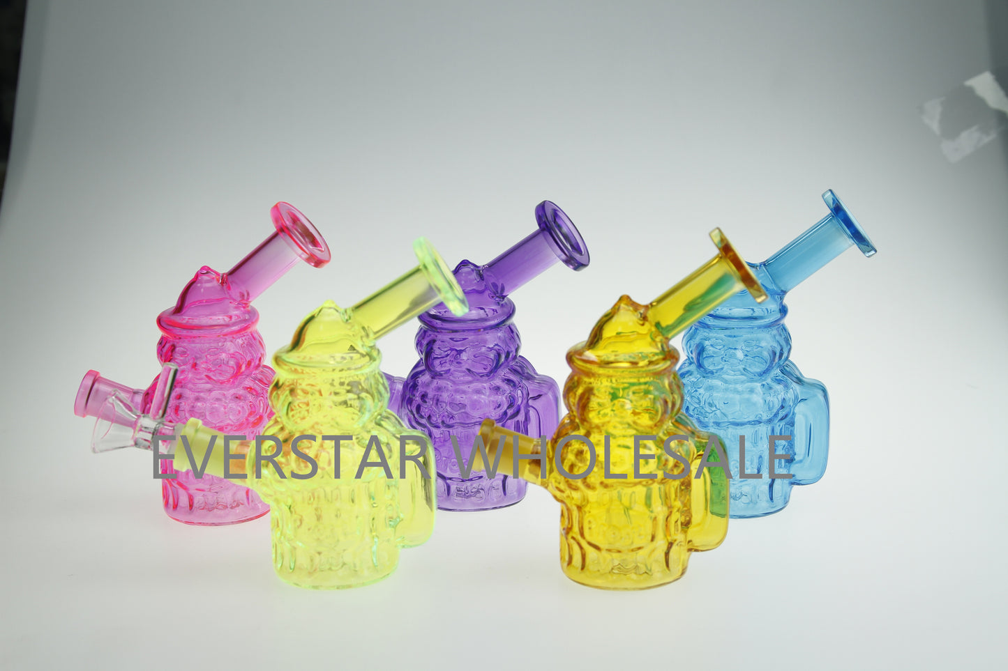5.3" Squirrel Glass Water Pipe