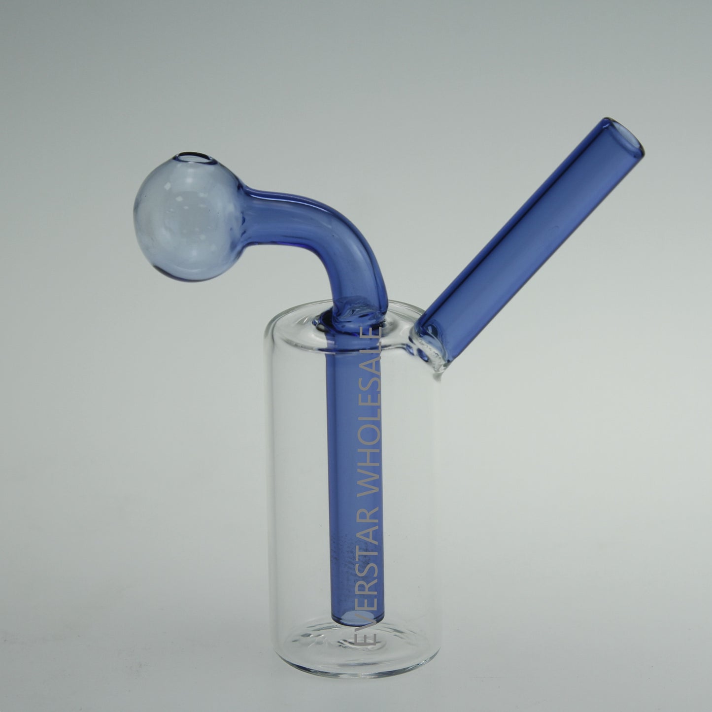 4.75" Cylindrical Glass Bubblers Oil Burner Pipes