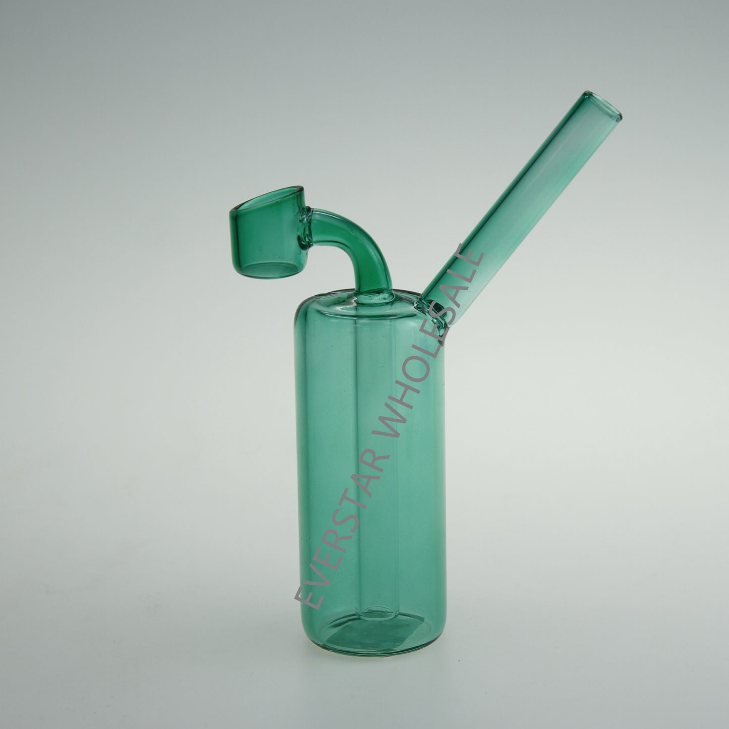 5.5" Colorful Cylindrical Mini Glass Dab Rig