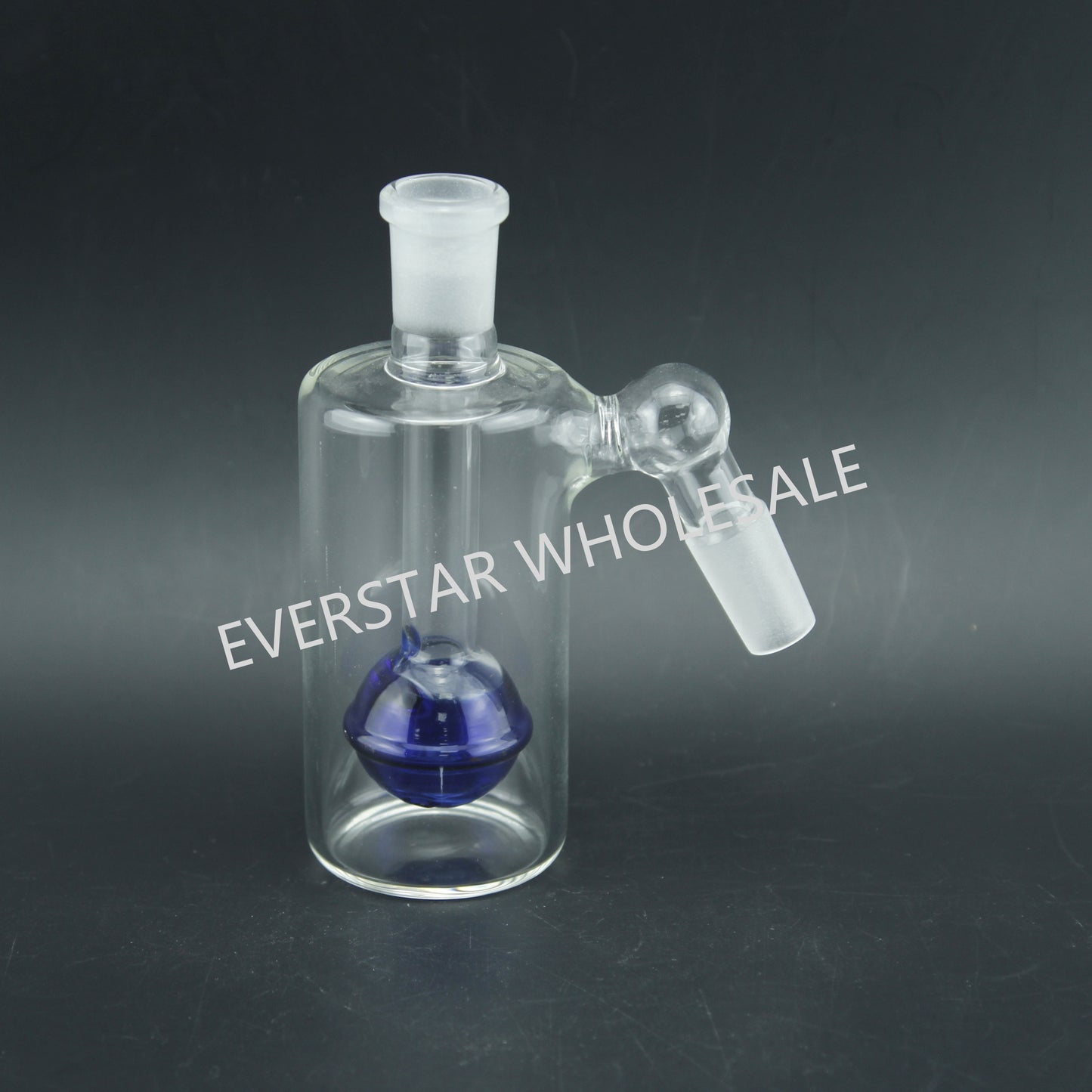 1pc 45 Degree 14mm Female joint to 14mm Male joint Ash Catcher withBbell Shape Perc