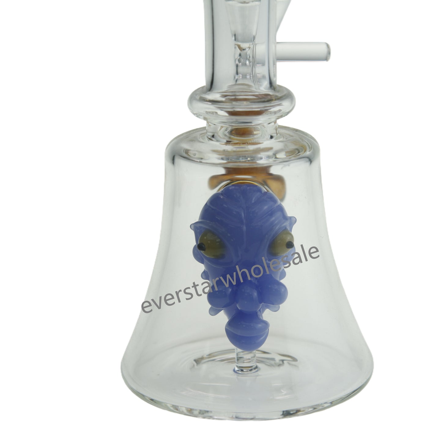6.5 Inch Tall Colored Monster Perc Glass Water Pipe-Random Color Comes