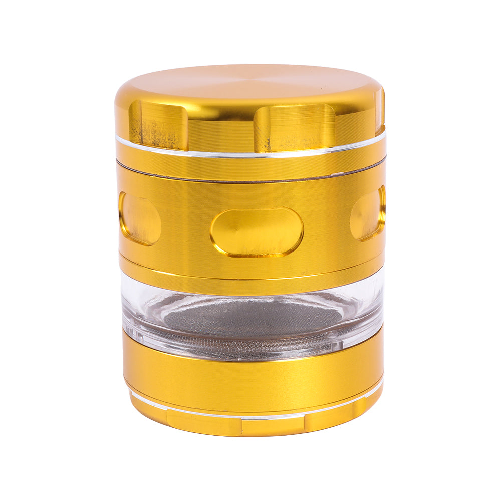 Aluminum Alloy Herb Grinder with Observation Window