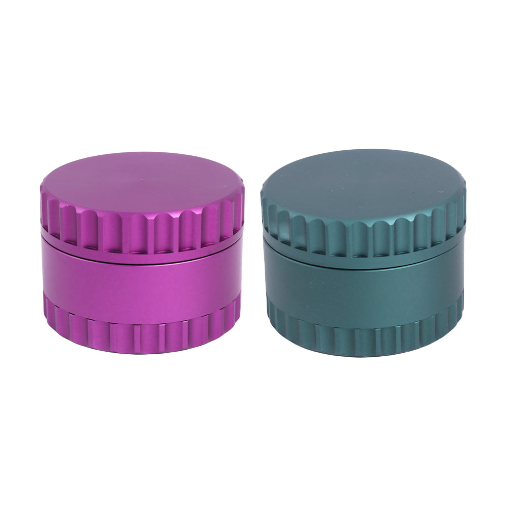 Jagged Cover Aluminum Alloy Herb Grinder-3 Sizes