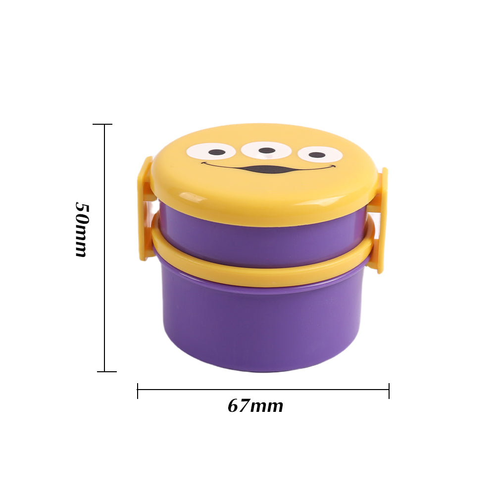 Rice Cooker Plastic Herb Grinder with Adorable Patterns on Lid-Multicolors