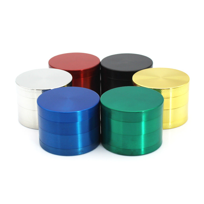 Metal Herb Grinder-4 Parts Multi Colors