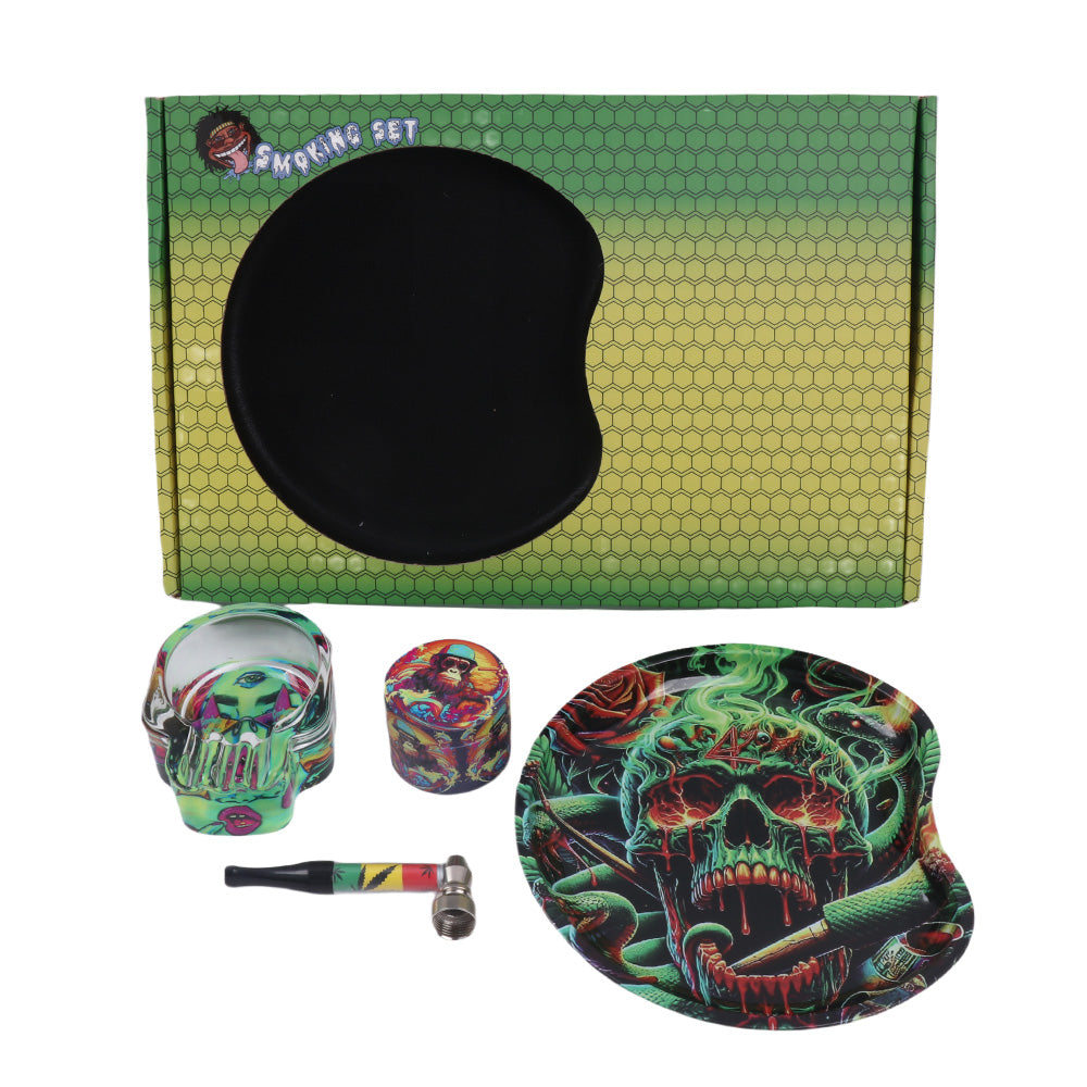 Hand Pipe Rolling Tray Smoking Set