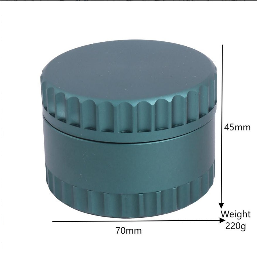 Jagged Cover Aluminum Alloy Herb Grinder-3 Sizes