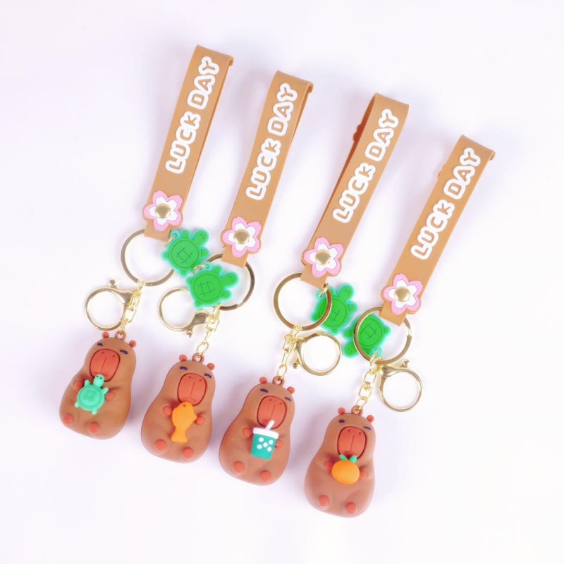 Capybara Keychain-Pack of 3