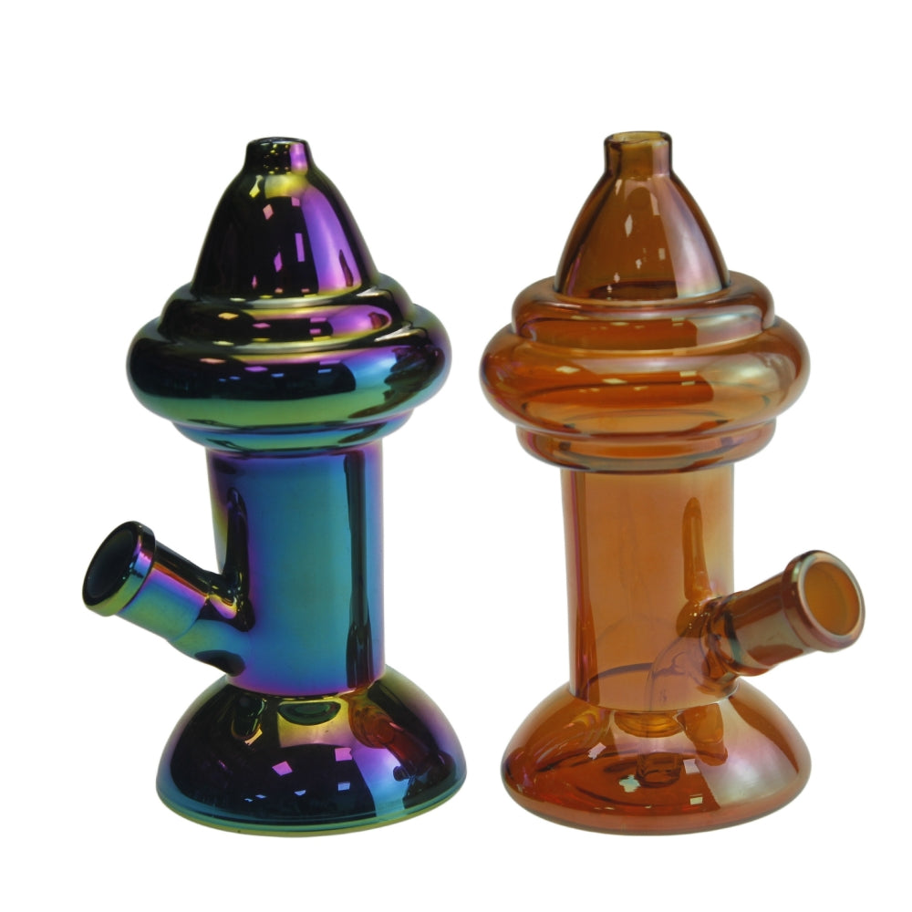 5.3" Electroplating Fire Hydrant Glass Water Pipe