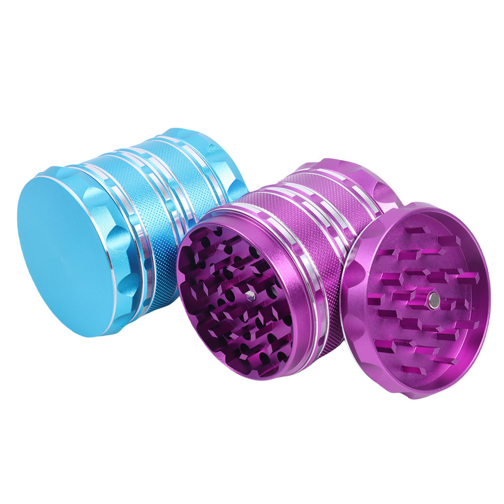 Metal Herb Grinder Multi Colors 4 Layers