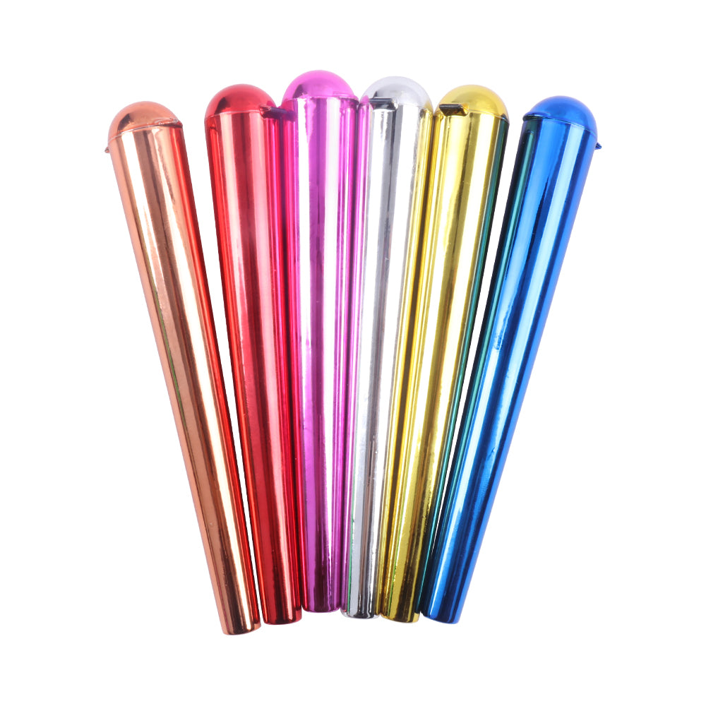 Electroplated Plastic Pre Rolling Paper Cone Holder-48pcs/Display Box