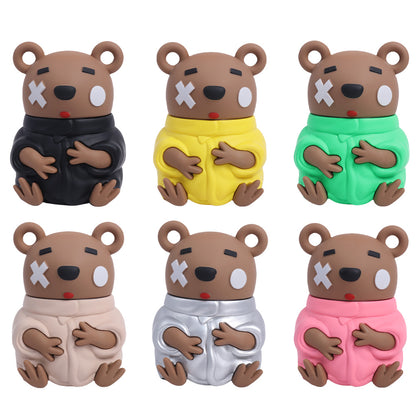 Cartoon Bear Zinc Alloy Dry Herb Grinder