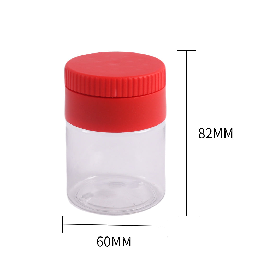 Smell Proof Outdoor Plastic Herb Grinder with Jar