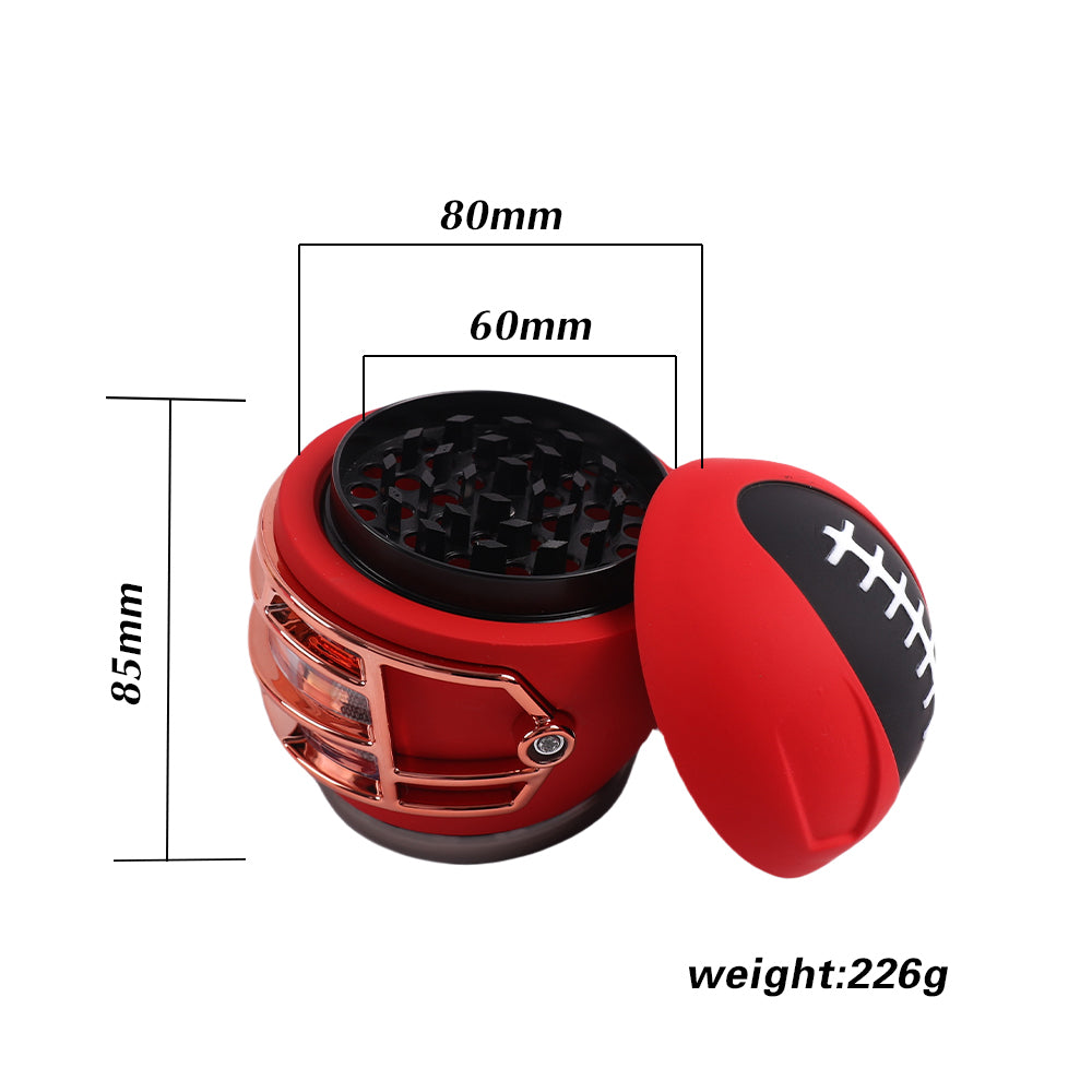 Baseball Helmet Herb Grinder-6PCS/Display Box