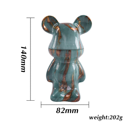 Water Transfer Printing Bear Grinder-6pcs/Display Box