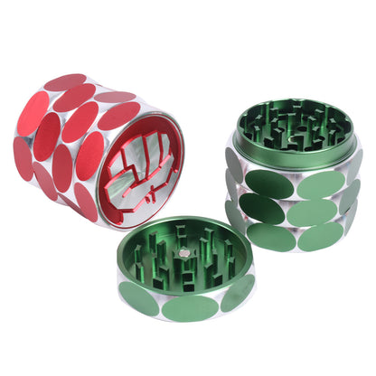 Aluminum Alloy Metal Herb Grinder Curved Fist Cover