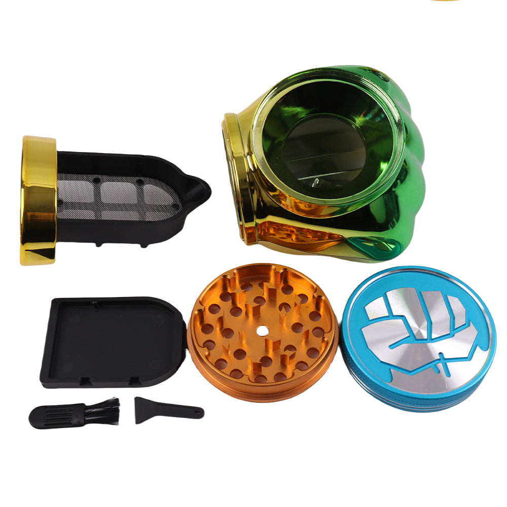 Zinc Alloy Fist Design Herb Grinder