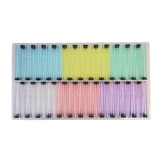 Threaded Lid Plastic Cone Holder-50pcs/Blister