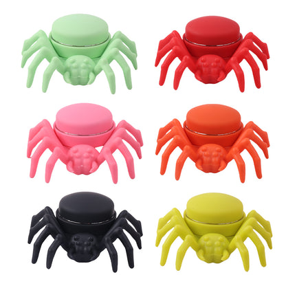 Spider Shape Herb Grinder 4 Layers Multi Colors in Display Box