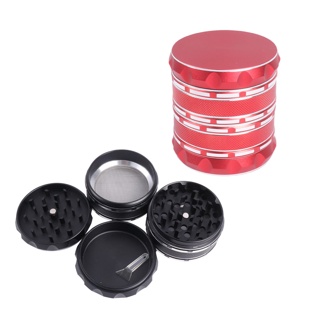 Metal Herb Grinder Multi Colors 4 Layers