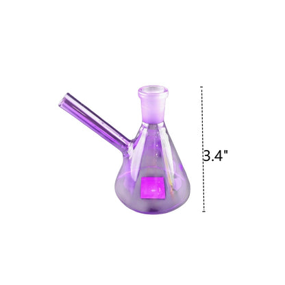 3.4 Inch Glass Beaker Water Pipes with 14mm Female Joint Oil Burner  Bowl