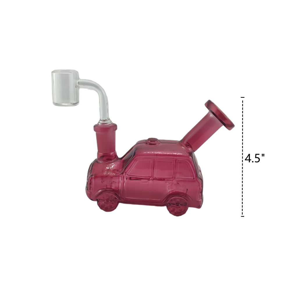 4.5" Vintage Car Mini Glass Dab Rig-Random Color Comes