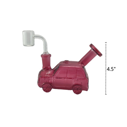 4.5" Vintage Car Mini Glass Dab Rig-Random Color Comes