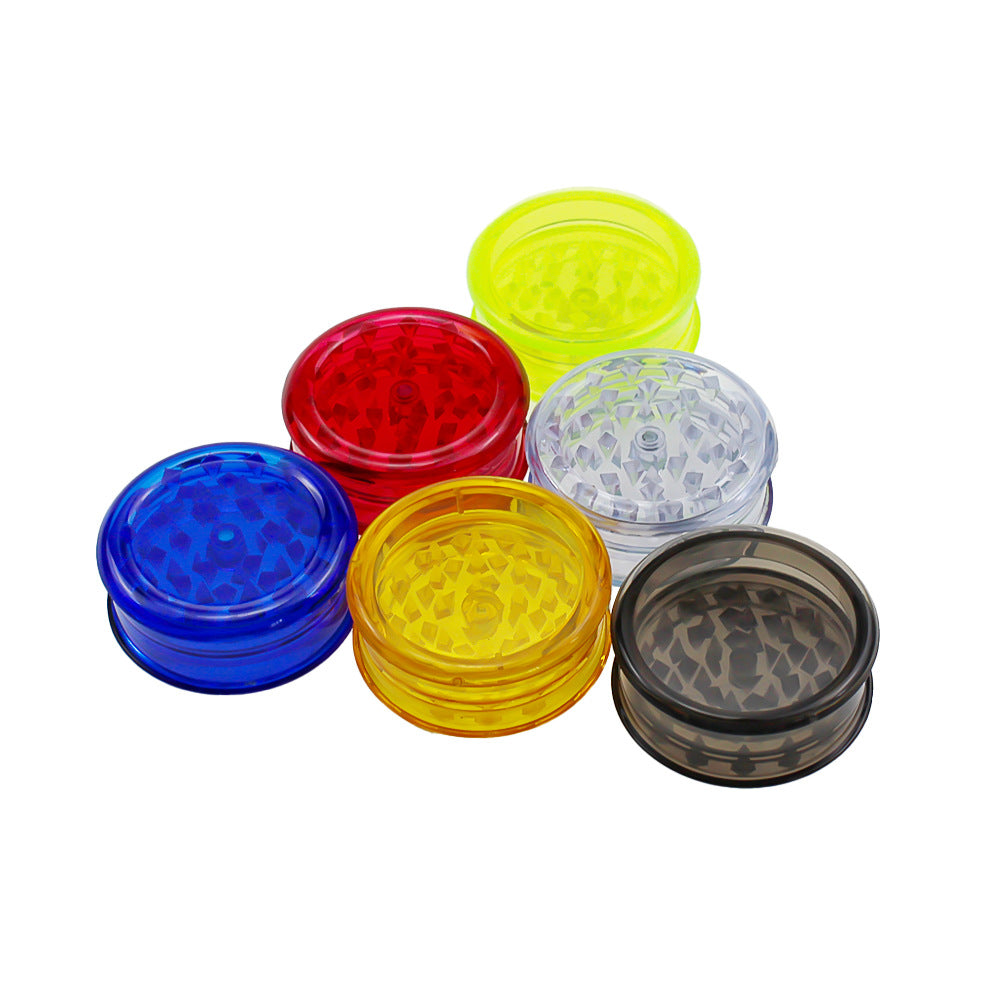 Plastic Herb Grinder 60mm-12pcs