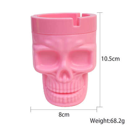 Plastic Skull Ash Tray-12 pcs in Display Box
