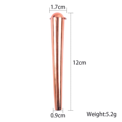 Electroplated Plastic Pre Rolling Paper Cone Holder-48pcs/Display Box
