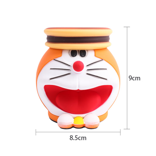 Doraemon Cartoon Design Herb Grinder Zinc Alloy Material for Smoking-1PC COLOR RANDOMLY
