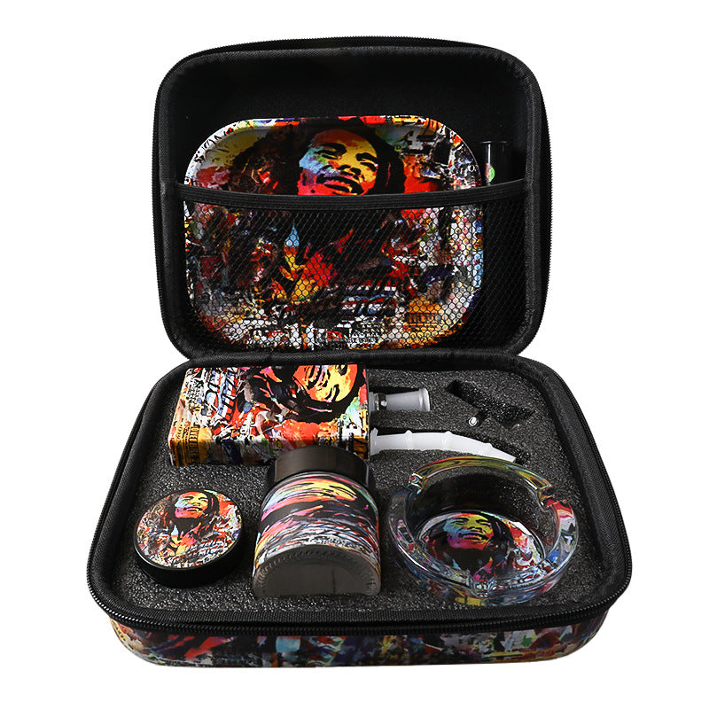 Square Glass Water Pipe Kit