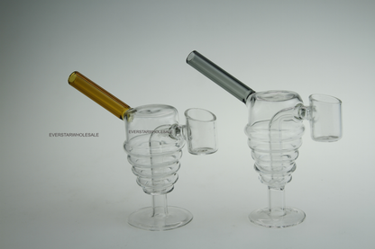 5.12" ice cream mini glass oil dab rig