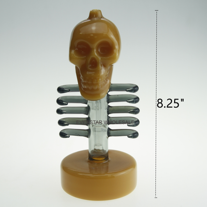 8.25" Skeleton Glass Dab Rig