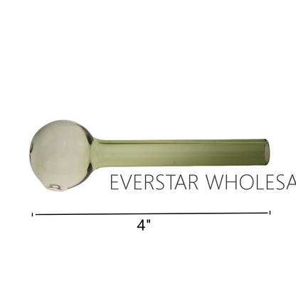4 inch Colored Glass Oil Burner Pipes-Pack of 12