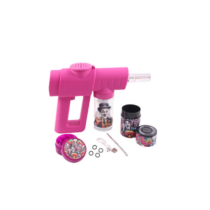 Party Gun Gravity Bong Electric Smoke Blaster-Random Color