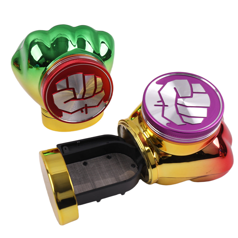 Zinc Alloy Fist Design Herb Grinder