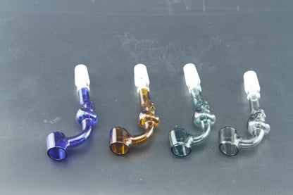Colored Skull Design 14mm Male Banger-PACK of 4