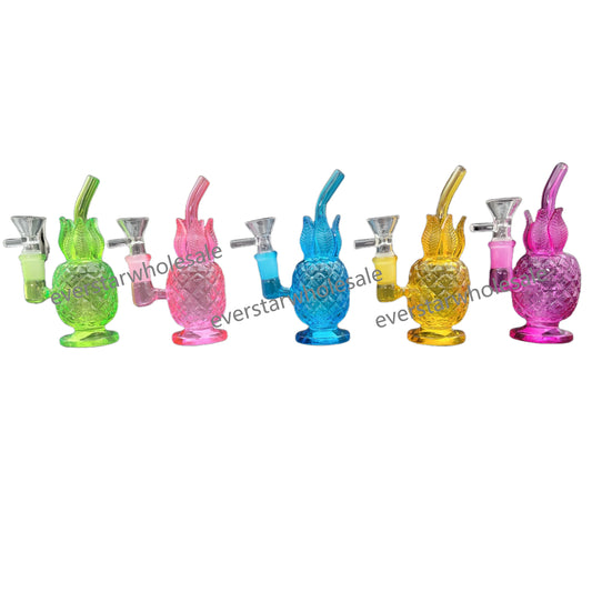 5.5 Inch Colored Pineapple Small Glass Water Pipe