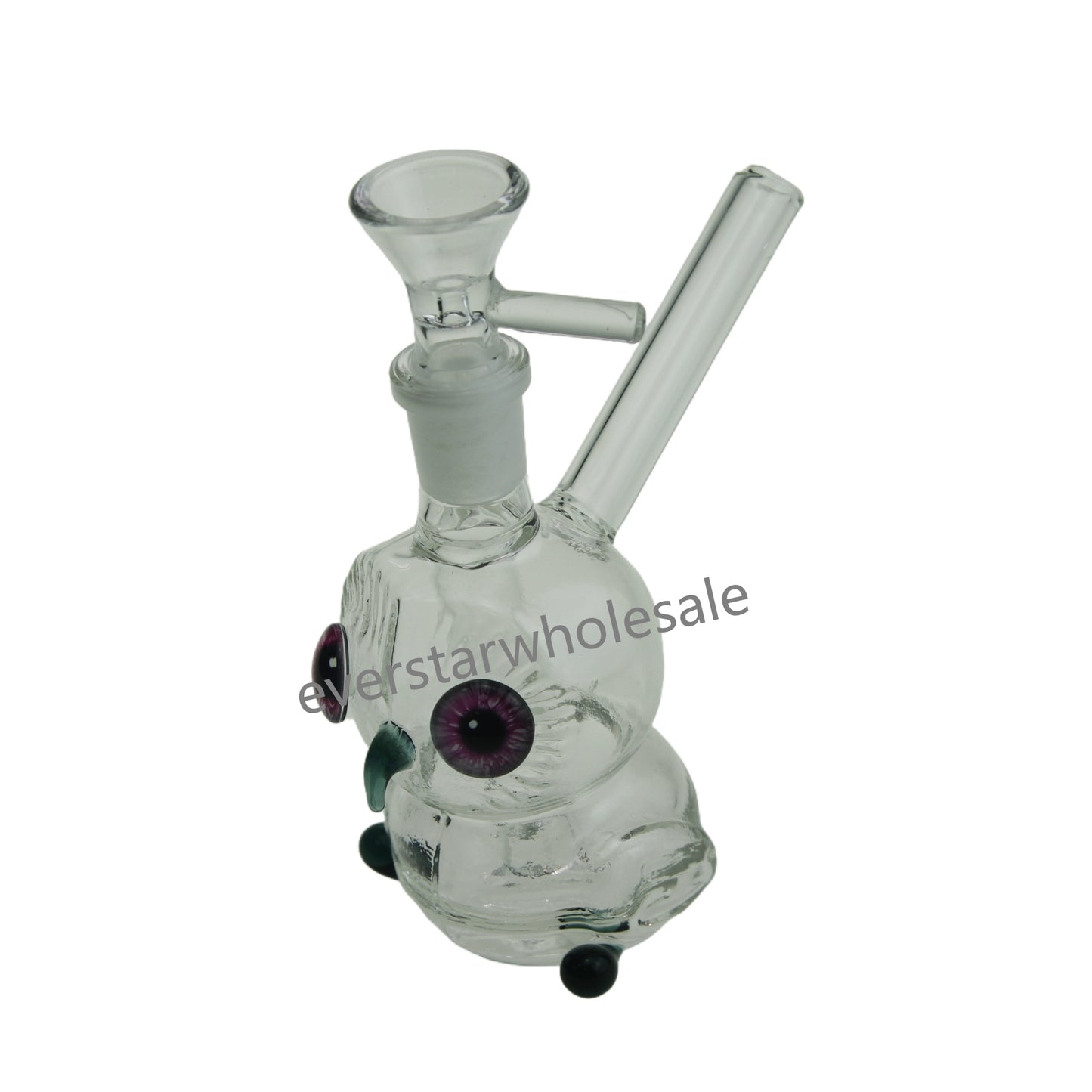 4.2 Inch Tall Small Owl Glass Water Pipe 14mm Female Joint