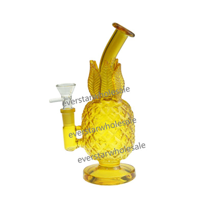 8.25 Inch Colored Pineapple Glass Water Pipe