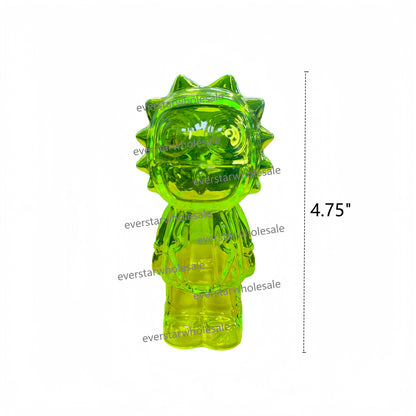 4.75 Inch Length Cartoon Character Glass Hand Pipe-Random Color Comes